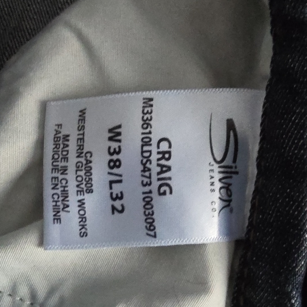 Silver Jeans Men's Bootcut Jeans - Blue - Picture 4 of 6